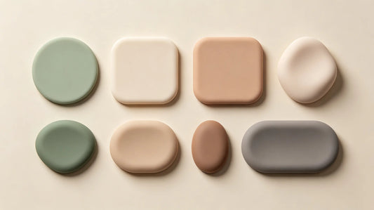 2026 trending earth tone muted color 3D embroidered patches