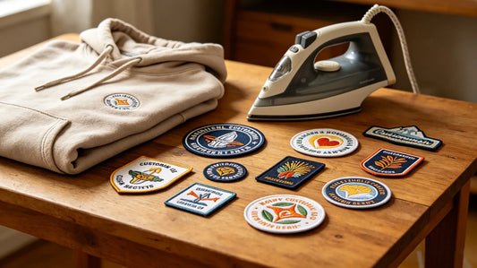 Assorted custom iron on embroidered patches for DIY craft