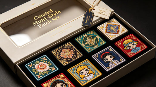Deluxe patch gift sets with multiple styles for collection and gifting