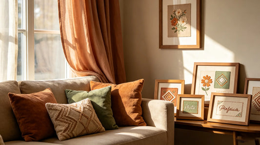 Custom embroidered patches for home decor (pillows, curtains, frames)