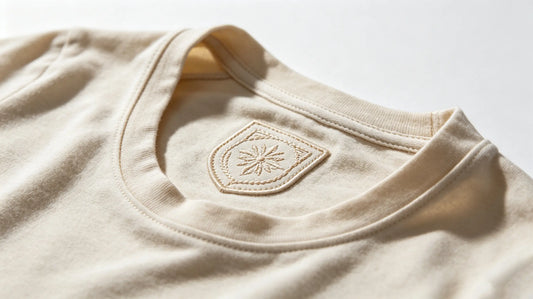 Clothing with custom patch turned inside out before putting into washing machine