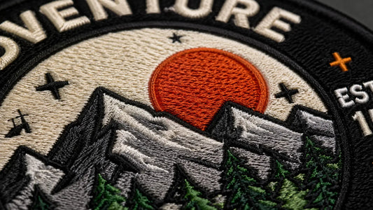 High-density stitching on premium custom embroidered patches for maximum lifespan