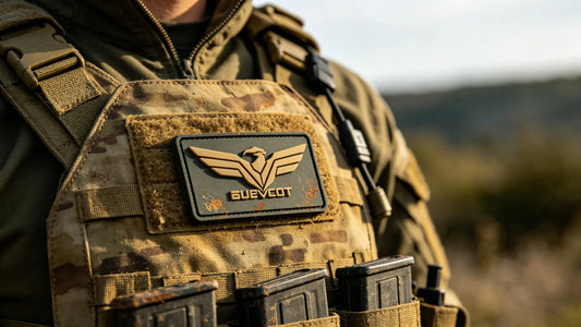 Waterproof PVC patch on tactical vest for outdoor and tactical use