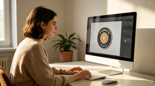Simplifying a custom embroidered patch design