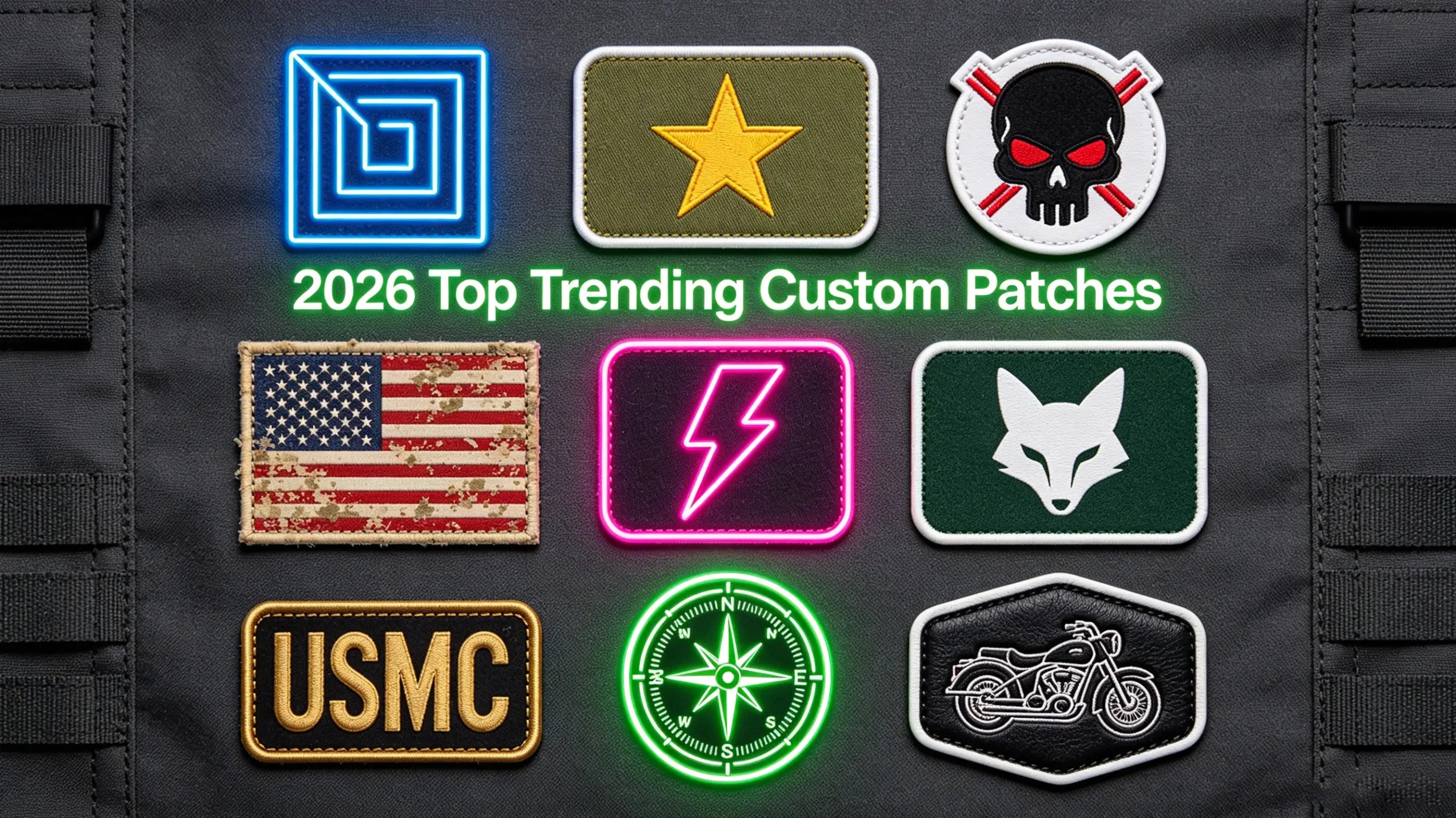 2026 Custom Patch Design Trends | Modern, Minimal & Tactical Styles ...