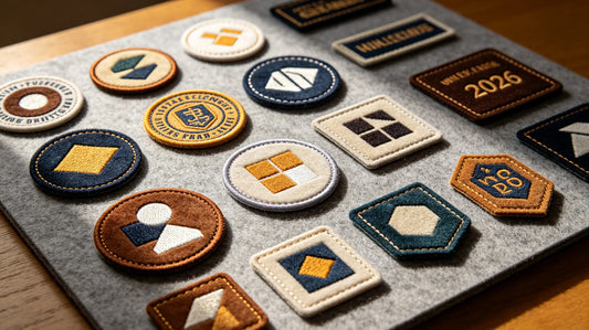 2026 hottest custom patch trend collection including vintage, chenille and minimalist styles