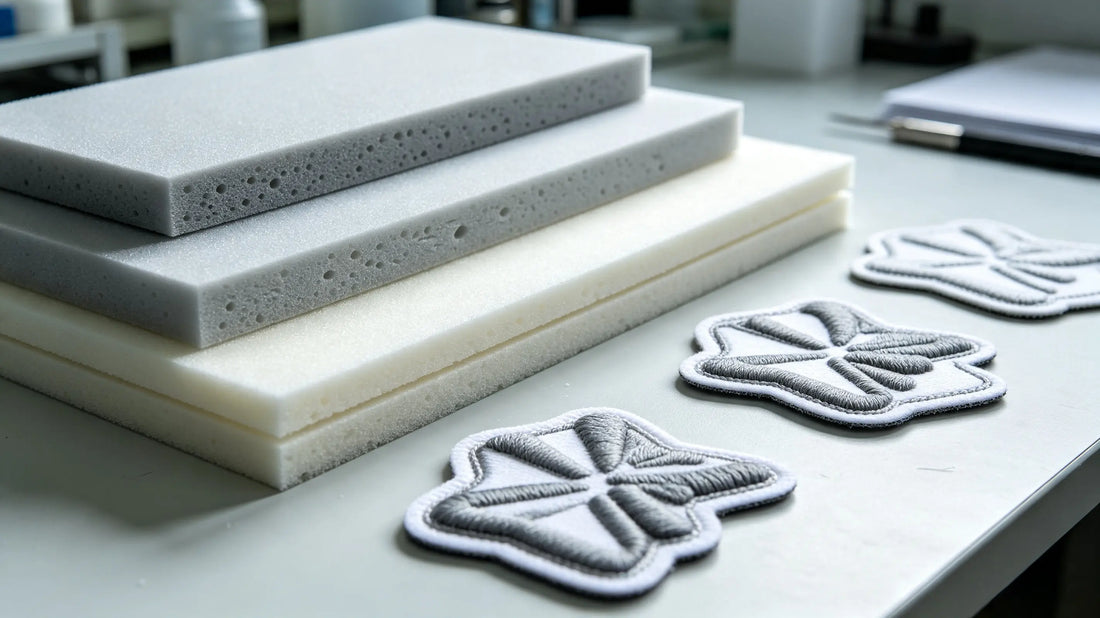Genuine industrial EVA foam materials for premium 3D embroidered badges