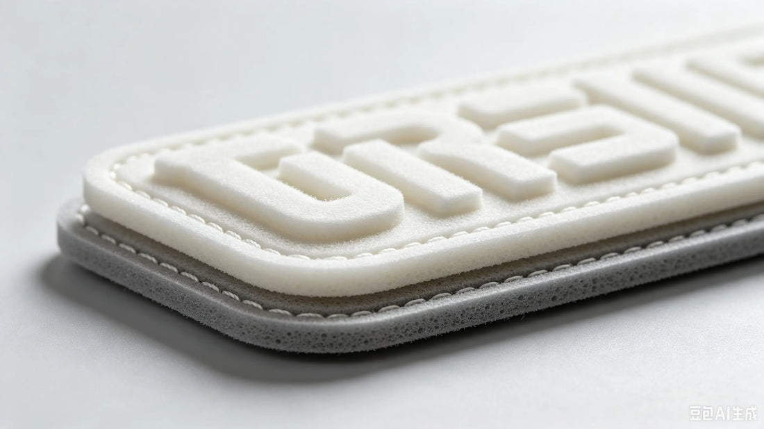 Three mainstream edge finishing styles displayed on 3D puff embroidery patches