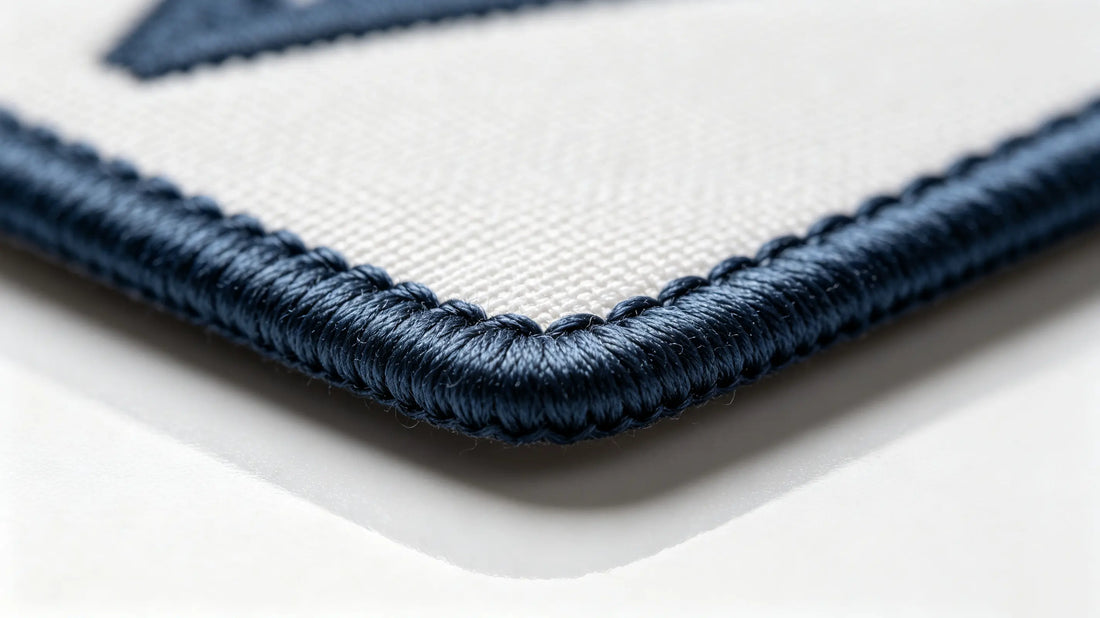 Premium merrow border edge finish on high foam 3D patches
