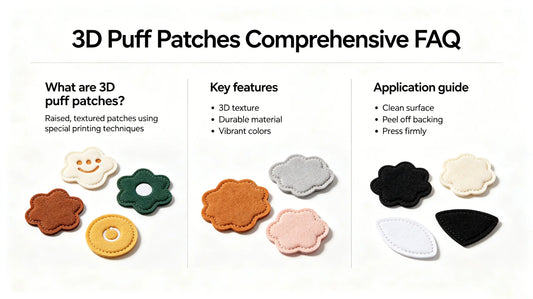 Ultimate complete FAQ guide for custom 3D puff patches