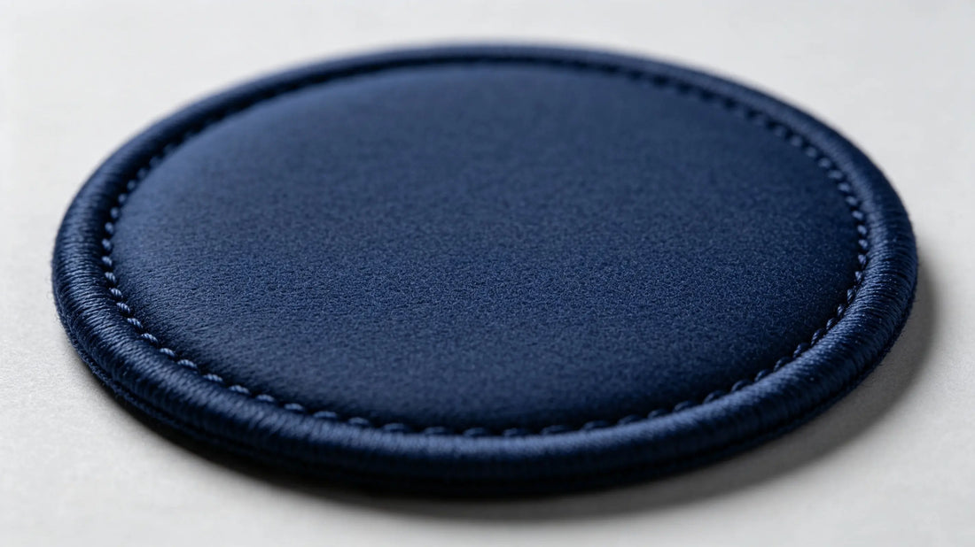 Uniform solid color filling effect on premium pure 3D embroidered patches