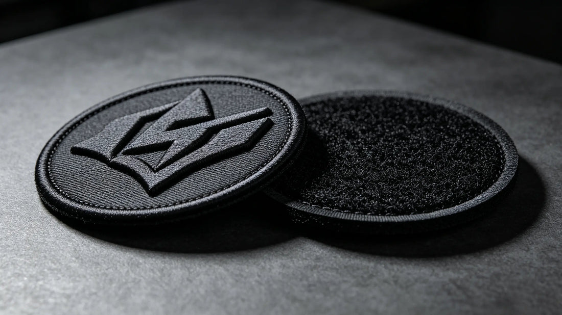 Full industrial grade velcro hook and loop backing for pure 3D patches