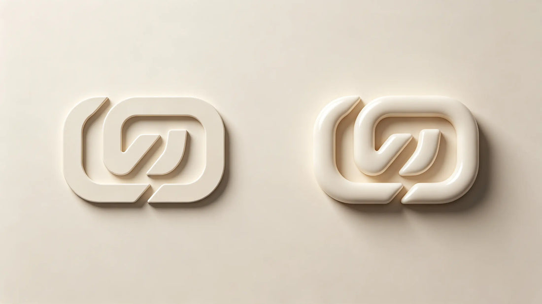 Flat regular embroidery and 3D foam raised patch laid flat for height & texture contrast
