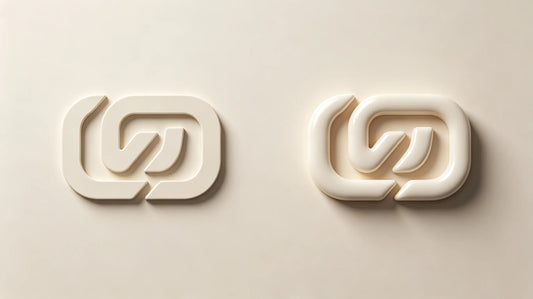Flat regular embroidery and 3D foam raised patch laid flat for height & texture contrast