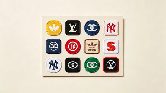 Multi-style custom patches made for enterprise brand promotional giveaway