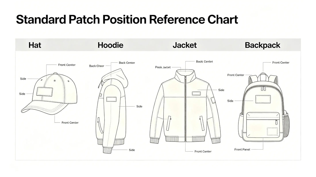 Best positioning and placement guide for custom 3D puff patches on all apparel