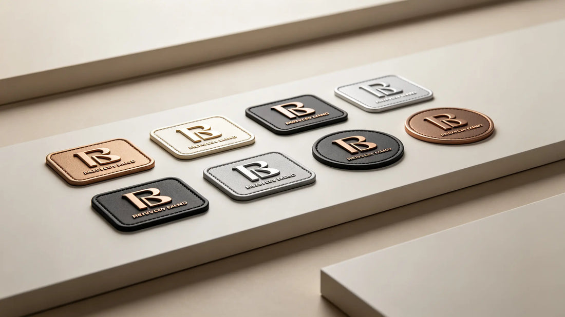 Branded 3D puff embroidered patches serving as exclusive brand identity symbol