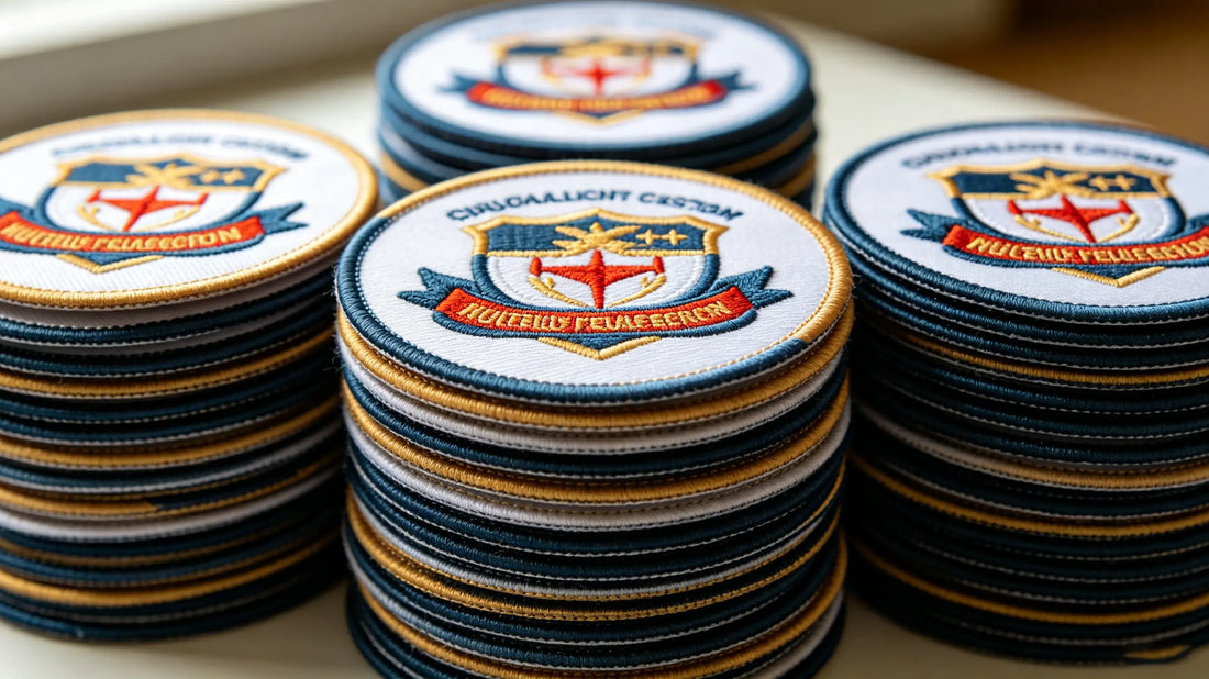 High-quality uniform bulk custom embroidered patches for team and brand use