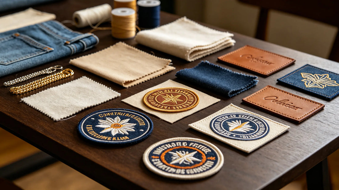 Custom embroidered patches with different materials and craftsmanship