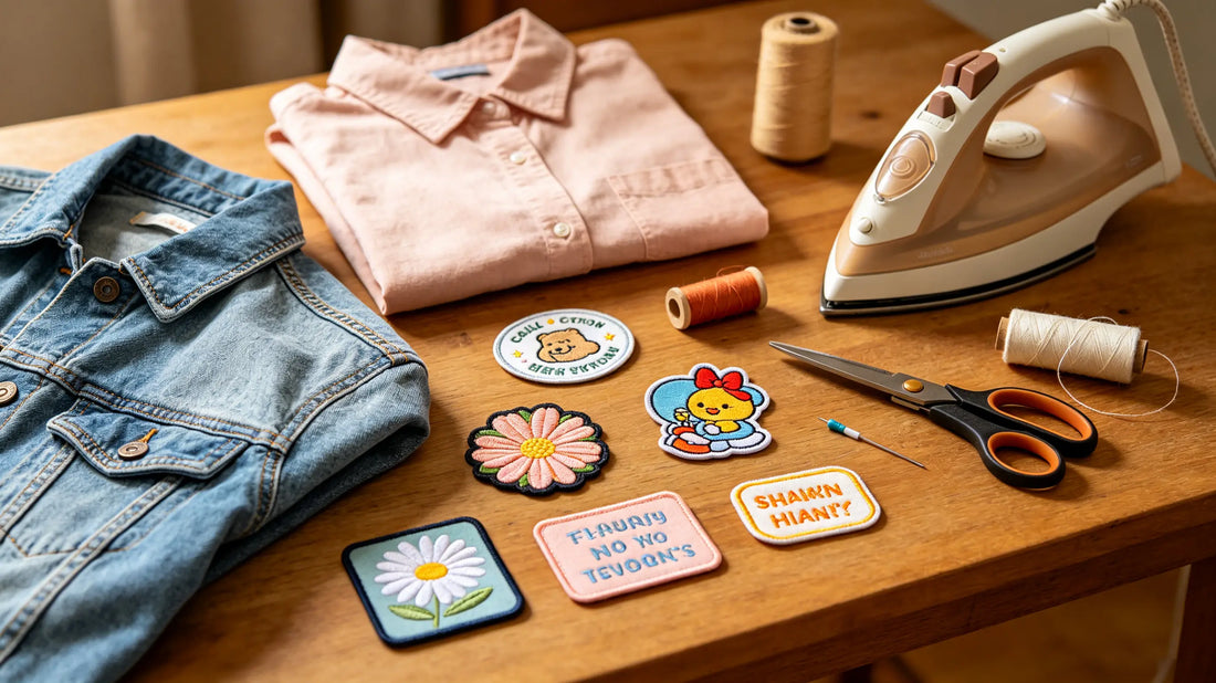 Daily clothing patch DIY tools and custom patches set