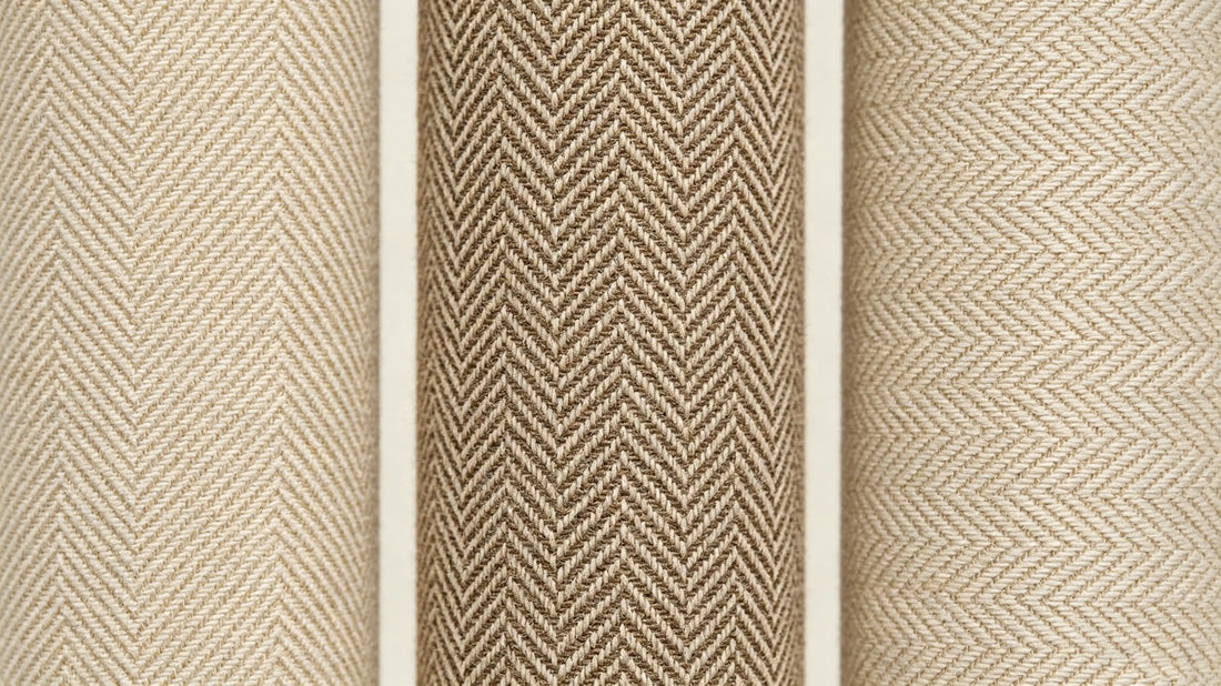 Macro texture comparison of cotton twill, polyester twill and thick canvas twill
