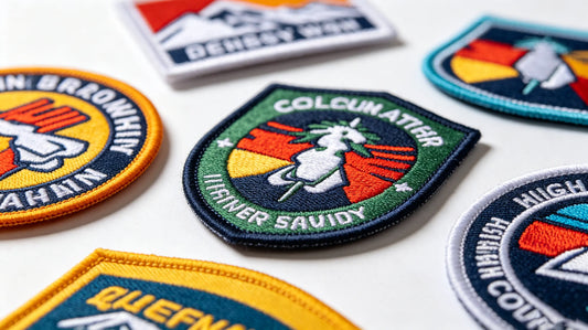 Long-term color retention effect of high-quality color fast custom patches