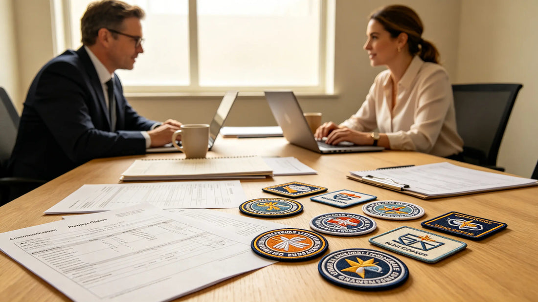 Long-term partnership with custom embroidered patch supplier