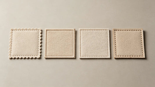 All mainstream patch border styles side by side comparison