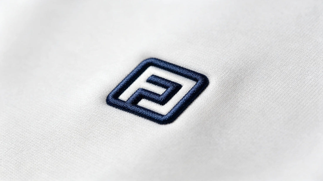 Ultra-sharp mini 3D embroidered logo with precise fine stitch details