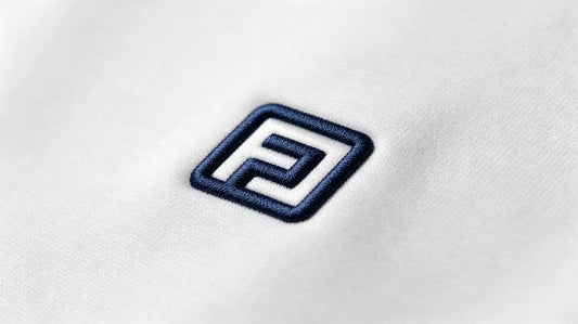Ultra-sharp mini 3D embroidered logo with precise fine stitch details