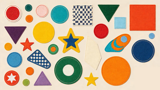 Combination set of patches with different sizes and shapes for matching reference