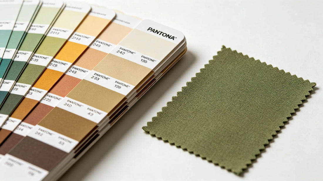 Official Pantone PMS color chart used for patch artwork color confirmation