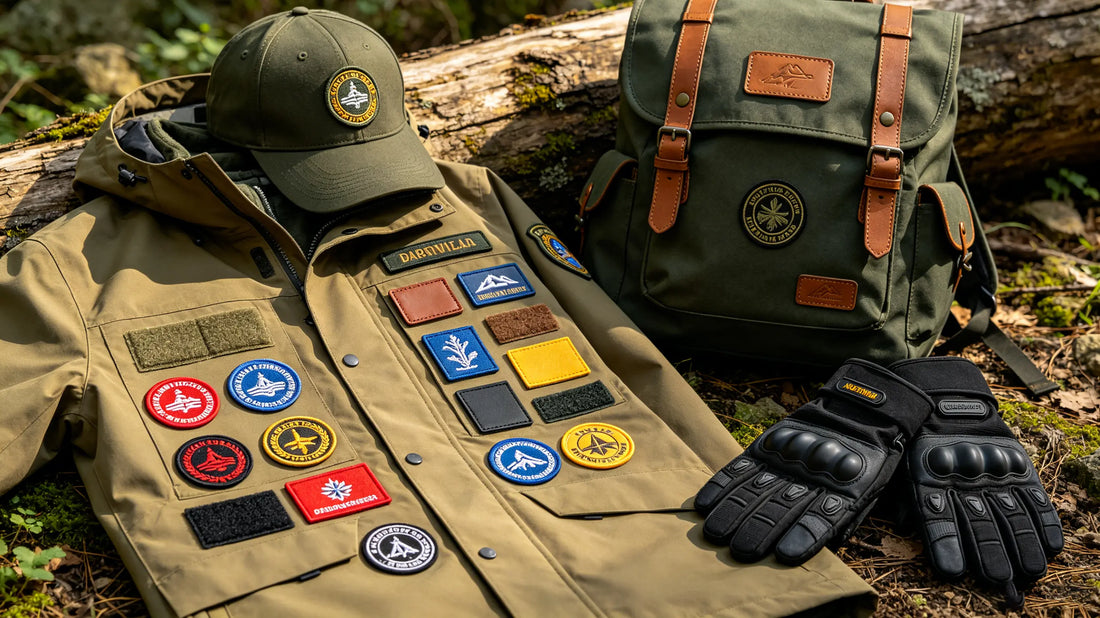 Scenario-based application of embroidered, woven, and PVC custom patches