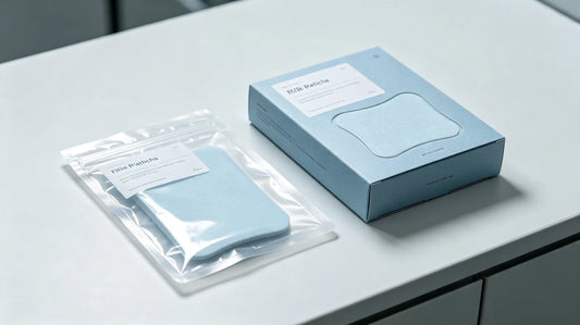 Standard finished product packaging system for flat and 3D embroidered patches