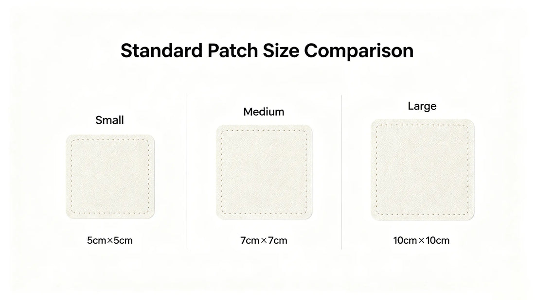 Visual standard custom patch size chart for all common uses