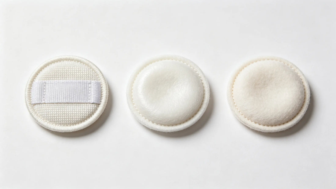 Three main patch backing types Velcro, iron-on and sew-on side by side comparison